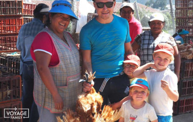 artisanat équateur, marché d'Otavalo